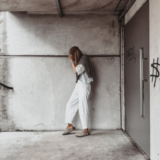 Bright white Jega joggers  *NEW*