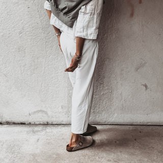 Bright white Jega joggers  *NEW*