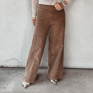 Ziggy baby cord CARAMEL trousers