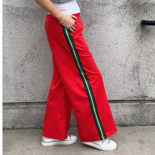 Red stripe joggers *NEW*