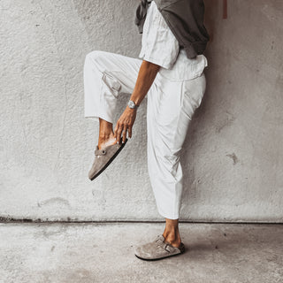 Bright white Jega joggers  *NEW*