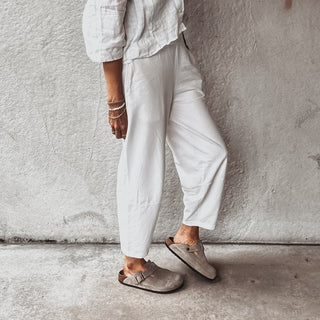 Bright white Jega joggers  *NEW*