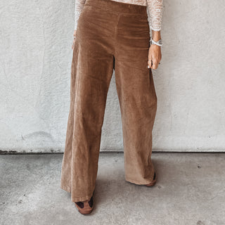 Ziggy baby cord CARAMEL trousers