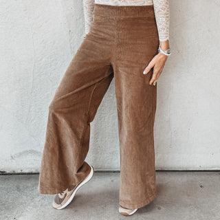 Ziggy baby cord CARAMEL trousers