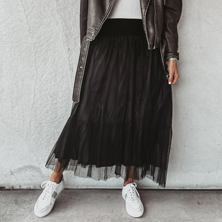 Keval BLACK tulle skirt