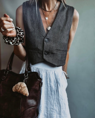 Tweed style waistcoat *NEW*