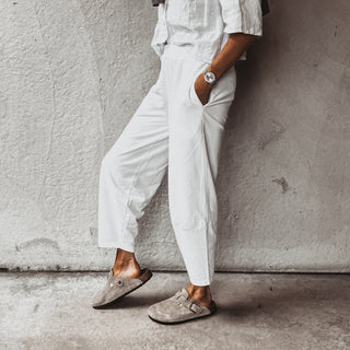 Bright white Jega joggers  *NEW*