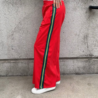 Red stripe joggers *NEW*