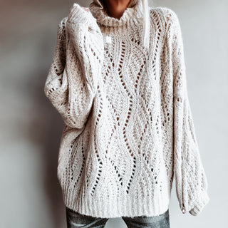 SAID vintage white knit *NEW*