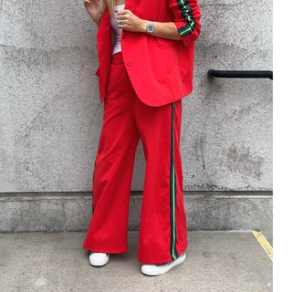 Red stripe joggers *NEW*