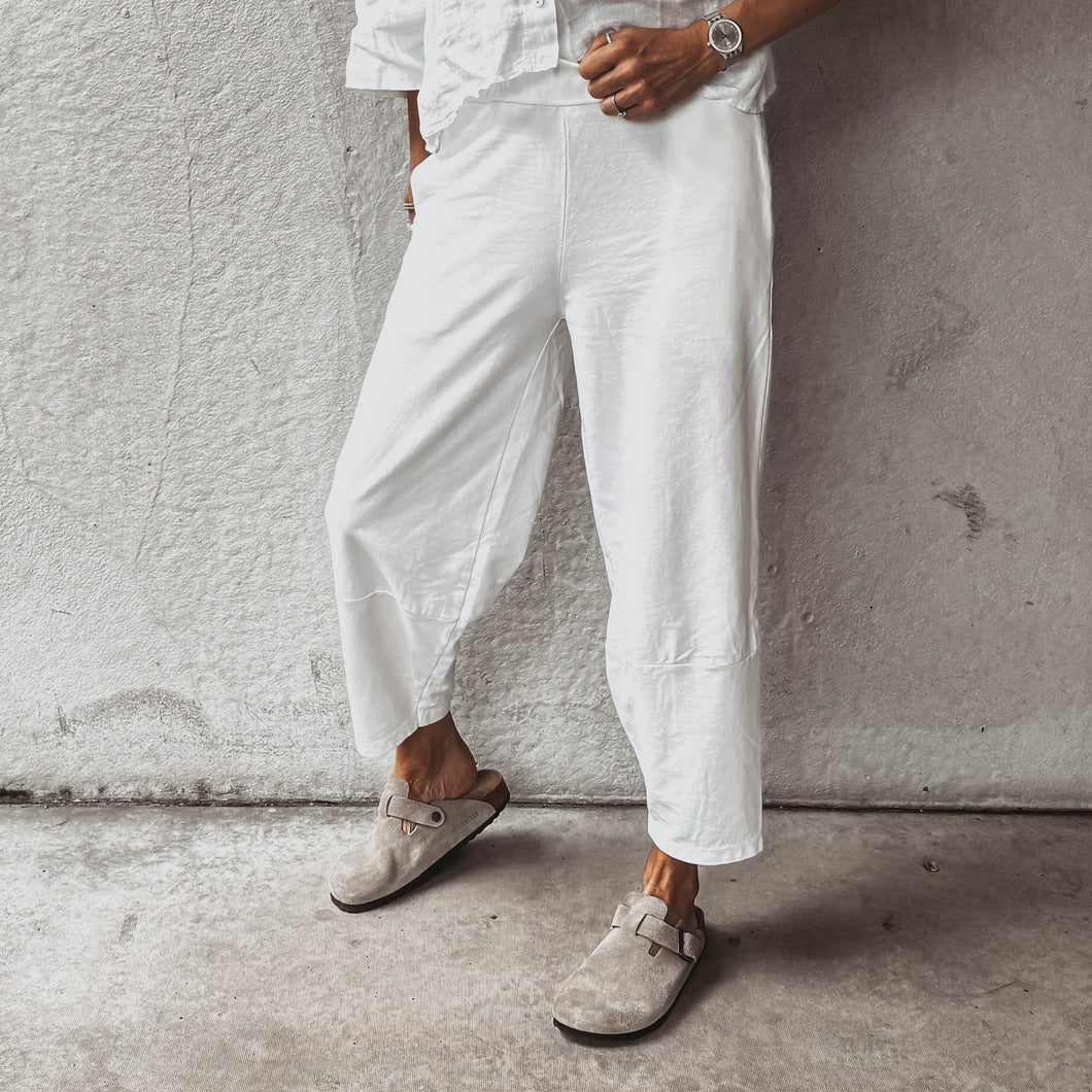 Bright white Jega joggers  *NEW*