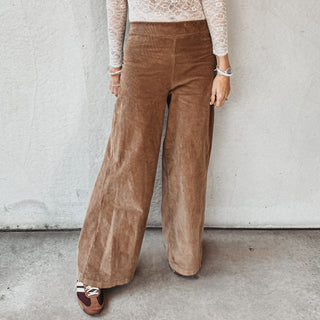 Ziggy baby cord CARAMEL trousers