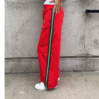 Red stripe joggers *NEW*