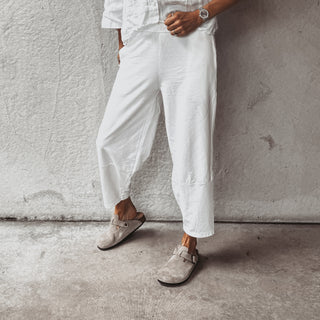 Bright white Jega joggers  *NEW*