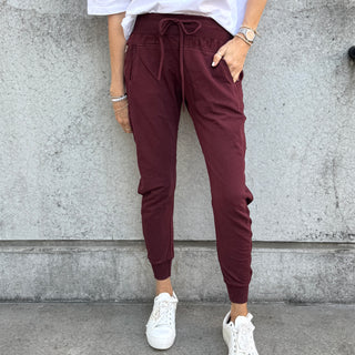 Burgundy ULTIMATE joggers