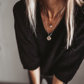 Alpaca Black Ode knit