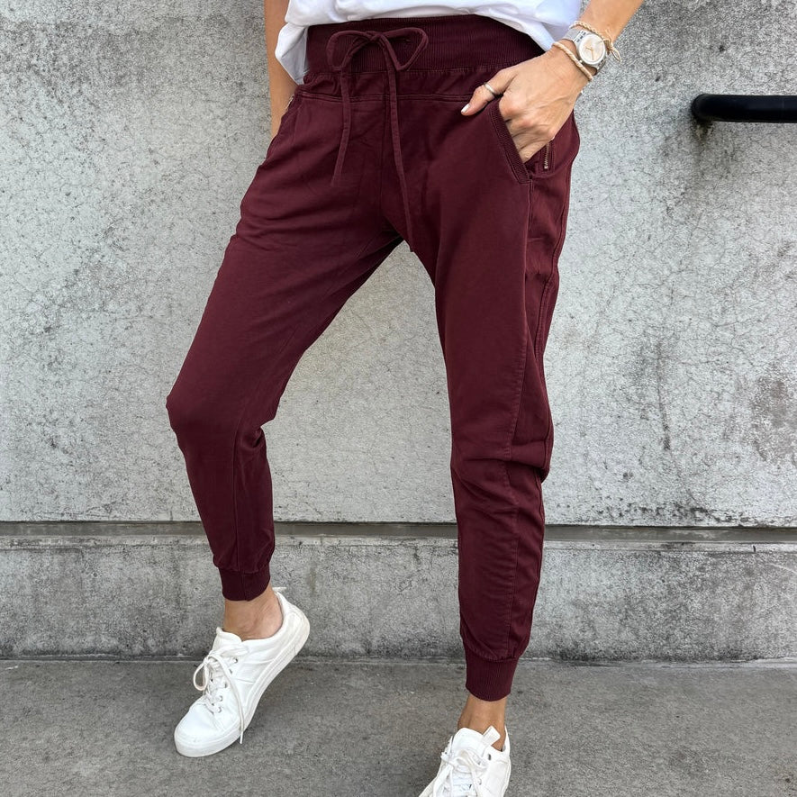 Burgundy ULTIMATE joggers