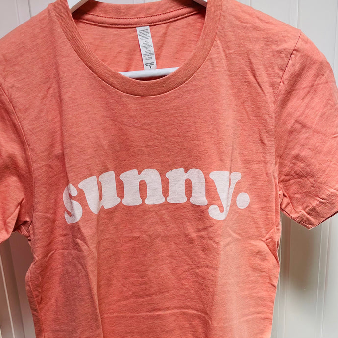 Peach sunnytee (size 10- 12)