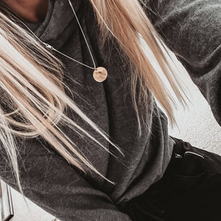 Dark Grey Lane Roll Neck jumper