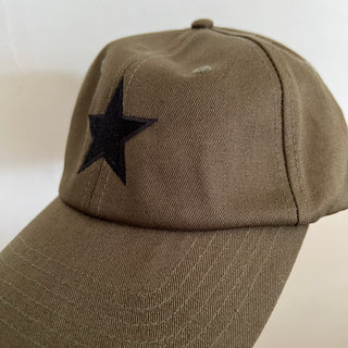 Khaki STAR baseball cap *NEW*