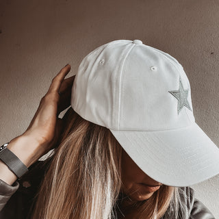 White STAR baseball cap *NEW*
