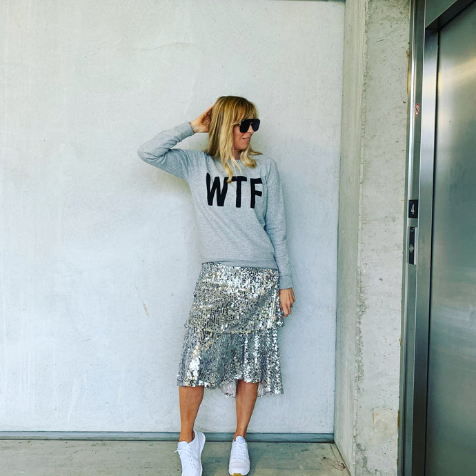 WTF sweatshirt *pre-loved*