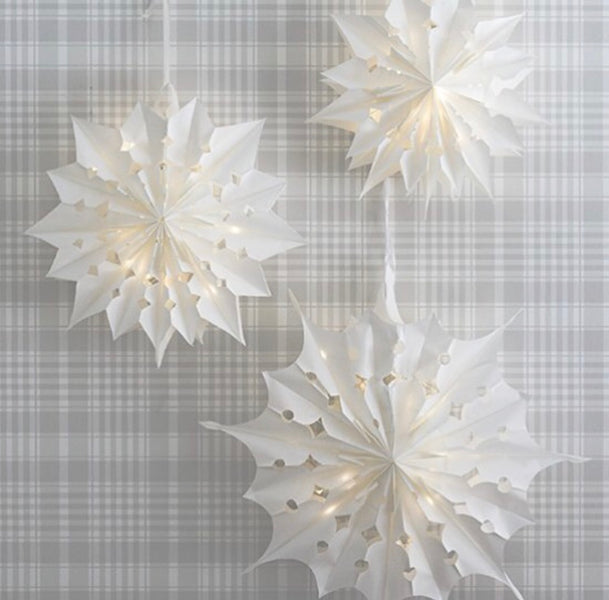 How to make these amazing snowflakes! It's so easy...