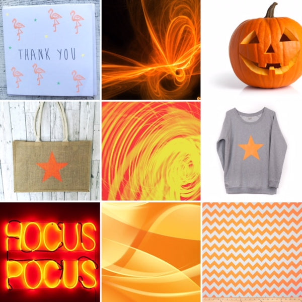 10% of all products featuring orange for one day only!