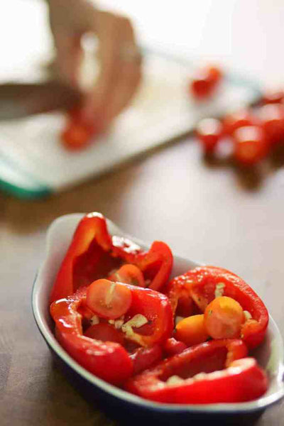 Super easy & delicous light lunch, starter or side dish...