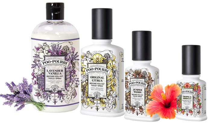 The sweet smell of...poo pourri!