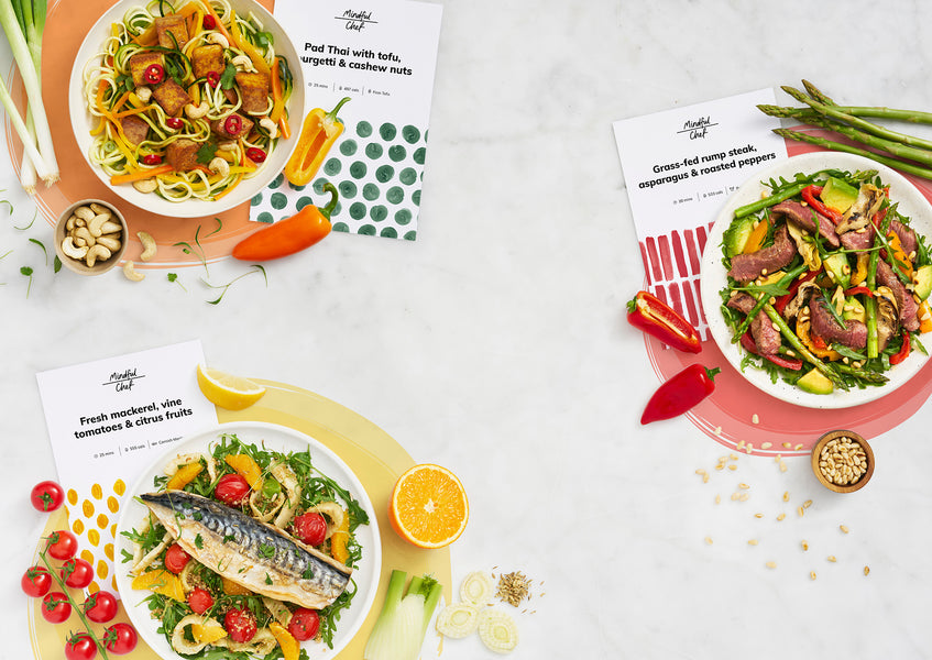 Delicious meals at home with the help of the Mindful Chef...