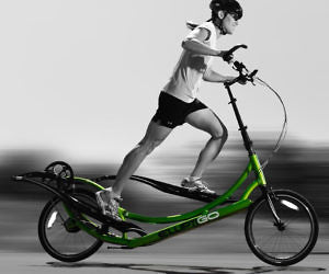 Cross trainer biking... how cool!