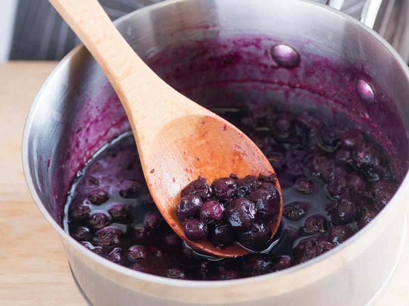 Try making a compote from fruit that's going off!