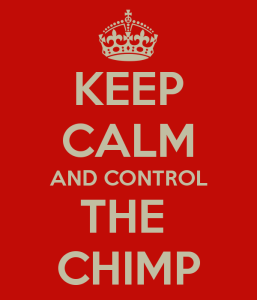 Be aware of the chimp in you!!