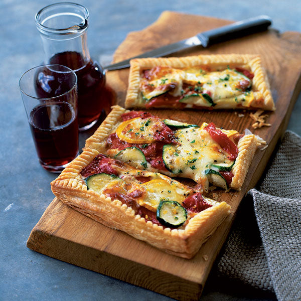 Easiest mediterranean vegetable tart (& can be made gluten free!)