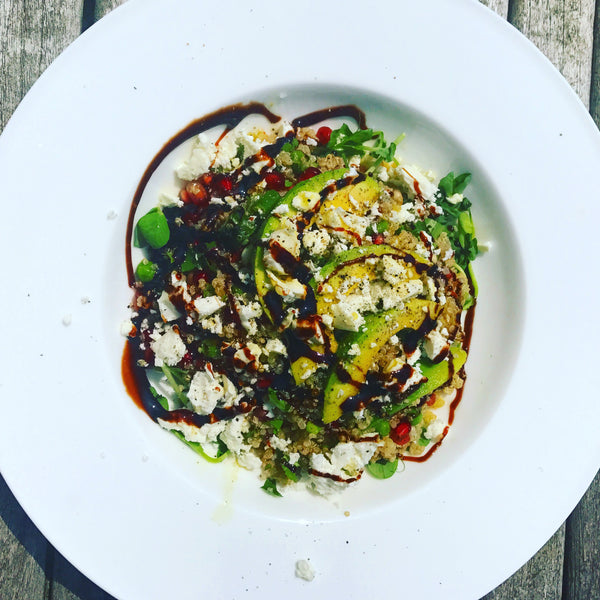 Quick & easy quinoa salad