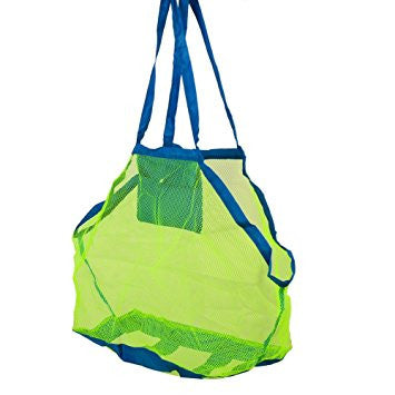 Mega practical mesh beach bag!