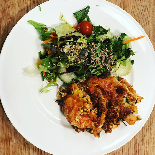 Ridiculously easy veggie & gluten-free lasagne
