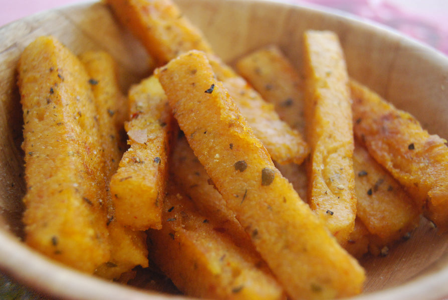 Easy & delicious polenta chips
