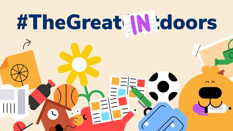The great indoors... fab ideas from The Scouts Association!