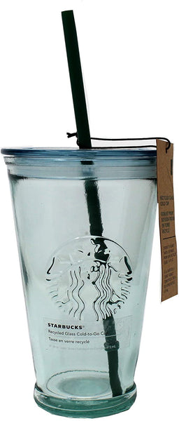 Love this recycled glass cup from Starbucks!