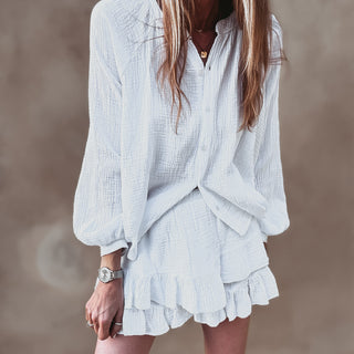 Tiana two piece skirt & shirt