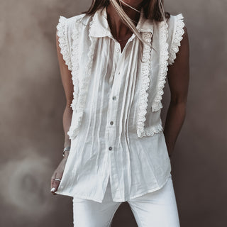 Riad ruffle blouse  *NEW*
