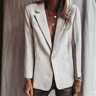 Oatmeal Mika blazer *NEW*