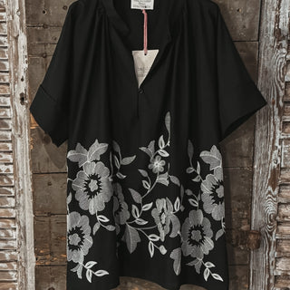 Black meadow Blouse *NEW*