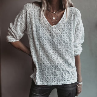 Lucie Vintage white Lace Blouse *NEW*