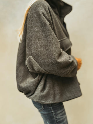 Forest khaki super slouchy  boyfriend bomber jacket *NEW*