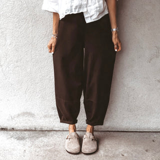 Chocolate brown jega carrot joggers  *NEW*