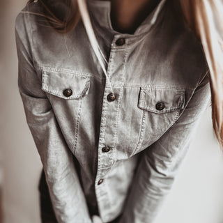 Billy washed grey jacket *NEW*