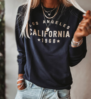 California Los Angeles NAVY/GOLD sweatshirt